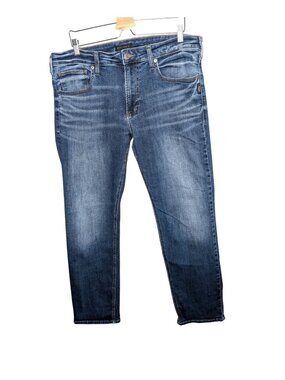 Silver Jeans Co. Mens Eddie Relaxed Fit Tapered Leg Jeans W36 L32